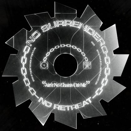 NO SURRENDER (No Retreat) album by SOTA & Pirapus - Drum and Bass Cover Art