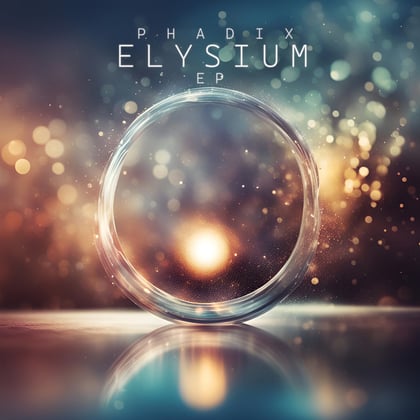 Elysium album by Phadix - Drum and Bass Cover Art