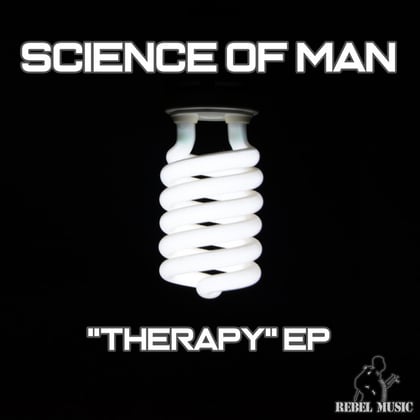 Therapy EP album by Science of Man - Drum and Bass Cover Art
