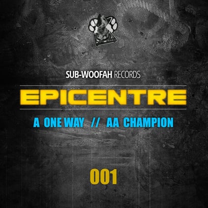 One Way album by Epicentre - Drum and Bass Cover Art