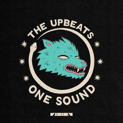 One Sound album by The Upbeats - Drum and Bass Cover Art