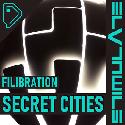 Secret Cities album by Filibration - Drum and Bass Cover Art
