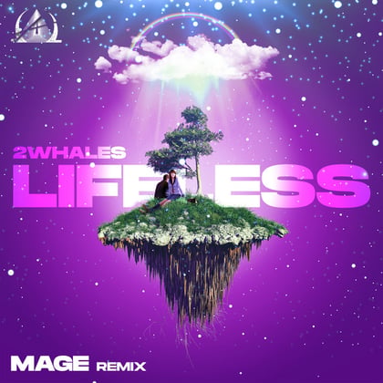Lifeless album by Mage & 2Whales - Drum and Bass Cover Art