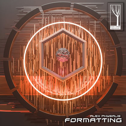 Formatting album by Alex Physalis - Drum and Bass Cover Art