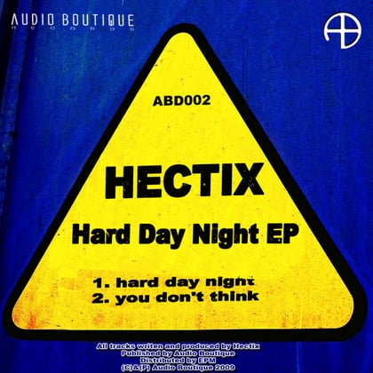 Hard Day Night album by Hectix - Drum and Bass Cover Art