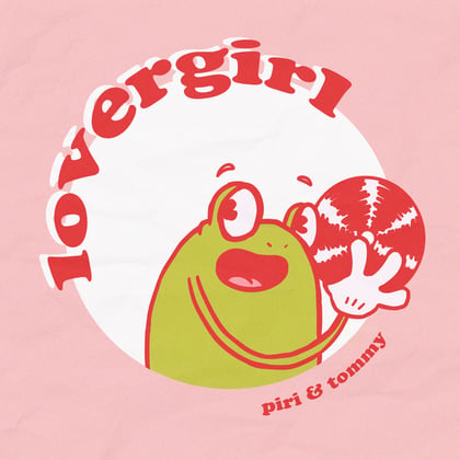 lovergirl album by piri - Drum and Bass Cover Art