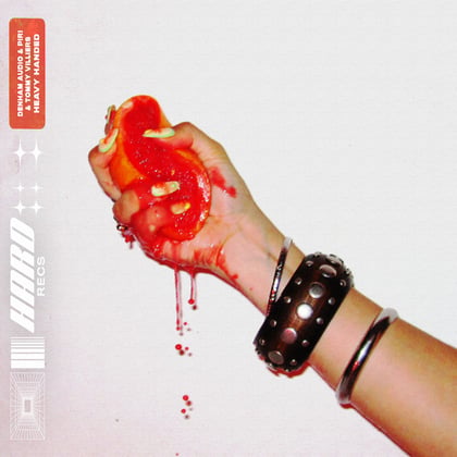 Heavy Handed album by piri - Drum and Bass Cover Art