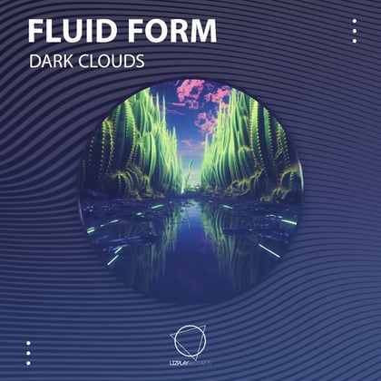 Dark Clouds album by Fluid Form - Drum and Bass Cover Art