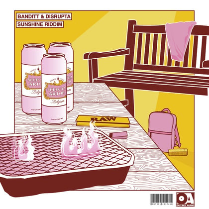 Sunshine Riddim album by DRS, Banditt & Disrupta - Drum and Bass Cover Art