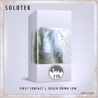 First Contact album by Solotek - Drum and Bass Cover Art