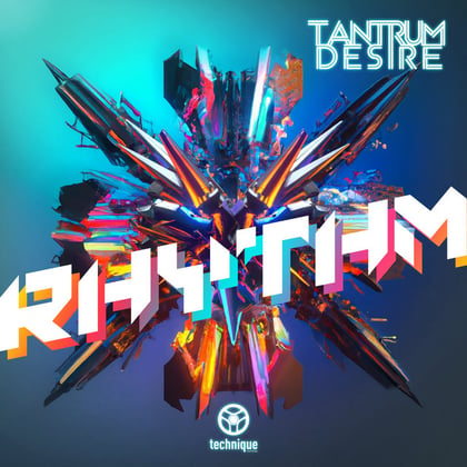 Rhythm album by Tantrum Desire - Drum and Bass Cover Art