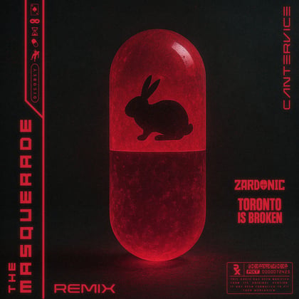 The Masquerade (Zardonic & Toronto Is Broken Remix) album by Zardonic, Toronto Is Broken & CANTERVICE - Drum and Bass Cover Art