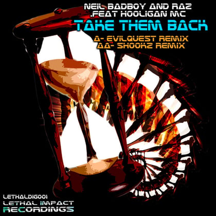 Take Them Back album by Neil Badboy - Drum and Bass Cover Art