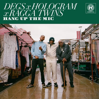Hang Up The Mic album by Degs - Drum and Bass Cover Art