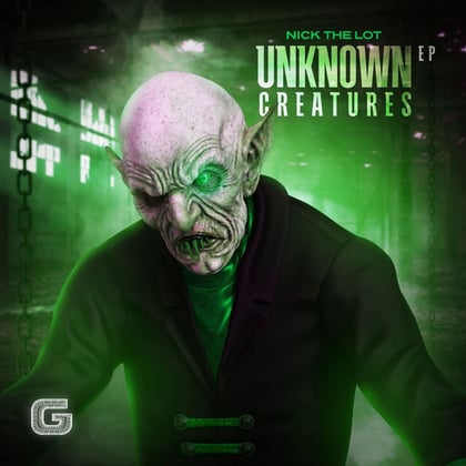 Unknown Creatures album by Nick The Lot - Drum and Bass Cover Art