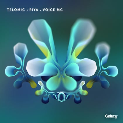 Magic Unseen / Perfect With You album by Telomic, Riya & Voicemc - Drum and Bass Cover Art