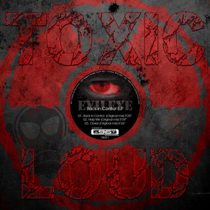 Back In Control EP album by Evil Eye - Drum and Bass Cover Art