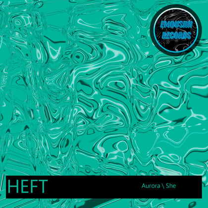 Aurora album by HEFT - Drum and Bass Cover Art