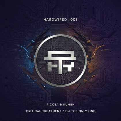 Hardwired_003 album by Picota - Drum and Bass Cover Art