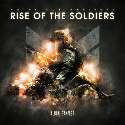 Rise Of The Soldiers Album Sampler PT1 album by Serum & Supreme Being - Drum and Bass Cover Art