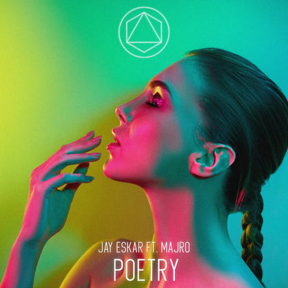 Poetry album by Macky Gee & Jay Eskar - Drum and Bass Cover Art