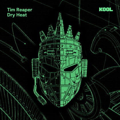 Dry Heat album by Tim Reaper - Drum and Bass Cover Art