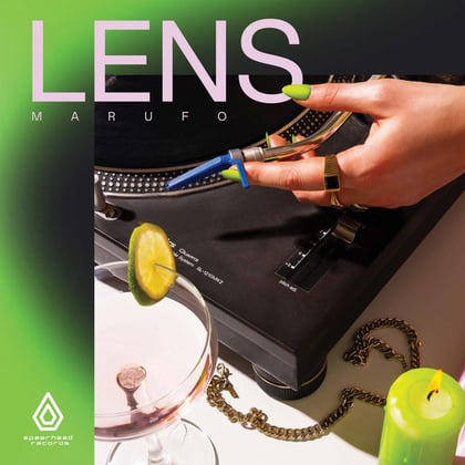Marufo EP album by Lens - Drum and Bass Cover Art