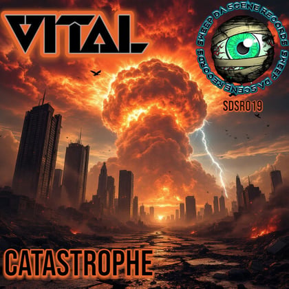 Catastrophe EP album by Vital - Drum and Bass Cover Art