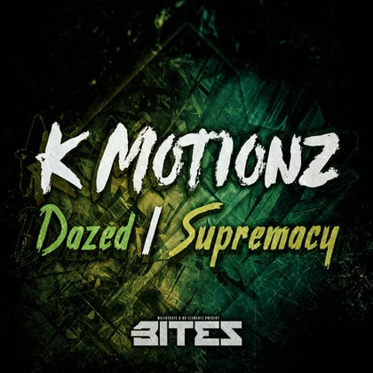 Dazed / Supremacy album by K Motionz - Drum and Bass Cover Art