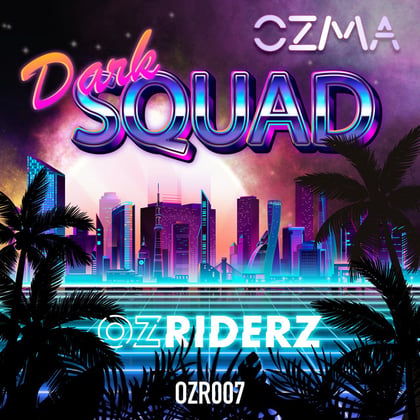 Dark Squad album by Ozma & DJ Ink - Drum and Bass Cover Art