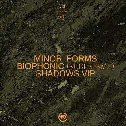 Biophonic (Kublai Remix), Shadows (VIP) album by Minor Forms - Drum and Bass Cover Art