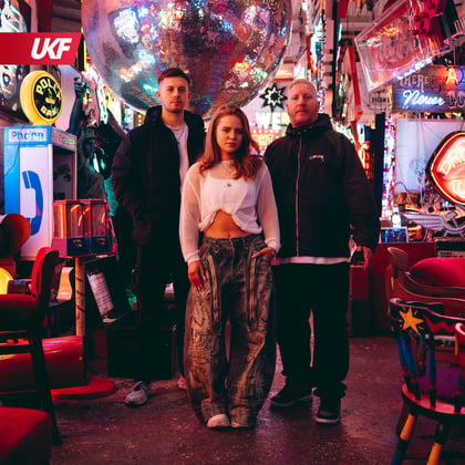 Done With U album by Danny Byrd, MANIA & Mia Kirkland - Drum and Bass Cover Art