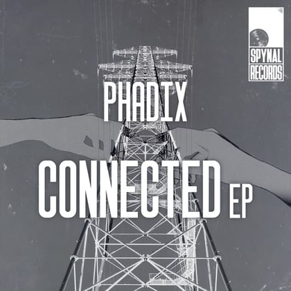 Connected EP album by Phadix - Drum and Bass Cover Art