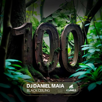 Black Ceiling album by DJ Daniel Maia - Drum and Bass Cover Art