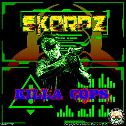 Killa Cops album by Skorpz - Drum and Bass Cover Art