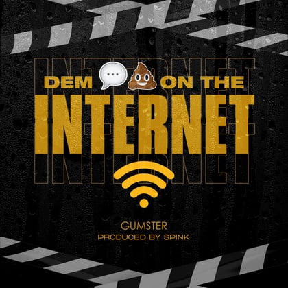 Dem chat shhh on the internet album by Gumster - Drum and Bass Cover Art