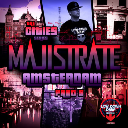Amsterdam album by Majistrate - Drum and Bass Cover Art