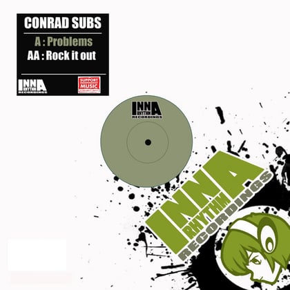 Get Down, Rock It Out / Problems album by Conrad Subs - Drum and Bass Cover Art