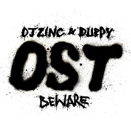 Beware album by DJ Zinc & Duppy - Drum and Bass Cover Art