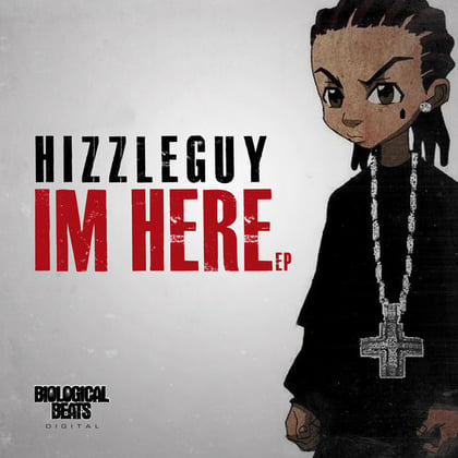 Im Here EP album by Hizzleguy - Drum and Bass Cover Art