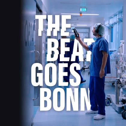 The Beat Goes Bonn (Sounds of the Hospital) album by Gourski - Drum and Bass Cover Art