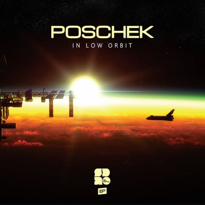 In Low Orbit album by Poschek - Drum and Bass Cover Art