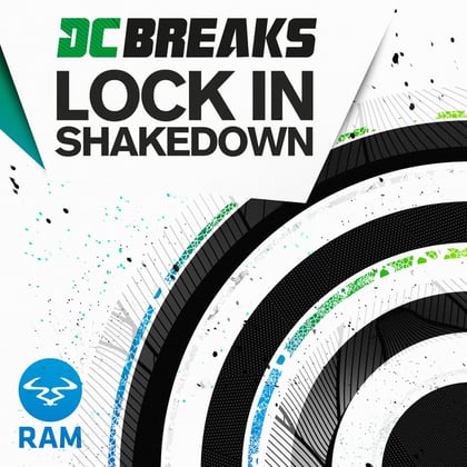 Lock In / Shakedown album by DC Breaks - Drum and Bass Cover Art