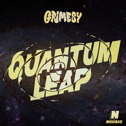 Quantum Leap album by Grimesy, T-Man & Revibe - Drum and Bass Cover Art