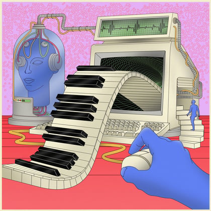 Computer Love album by Coco Bryce - Drum and Bass Cover Art