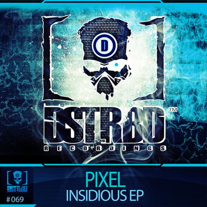 Insidious EP album by Pixel & Enea - Drum and Bass Cover Art