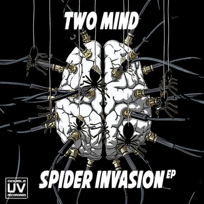 Spider Invasion album by Two Mind - Drum and Bass Cover Art