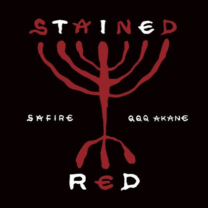 Stained Red album by Safire - Drum and Bass Cover Art