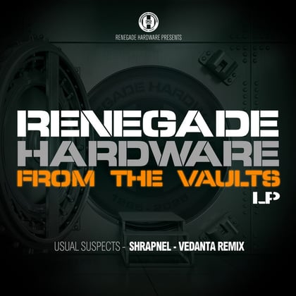 Shrapnel (Vedanta Remix) album by Usual Suspects - Drum and Bass Cover Art