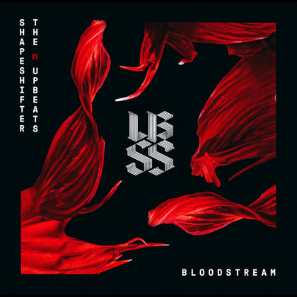 Bloodstream album by Terminus, Shapeshifter & The Upbeats - Drum and Bass Cover Art